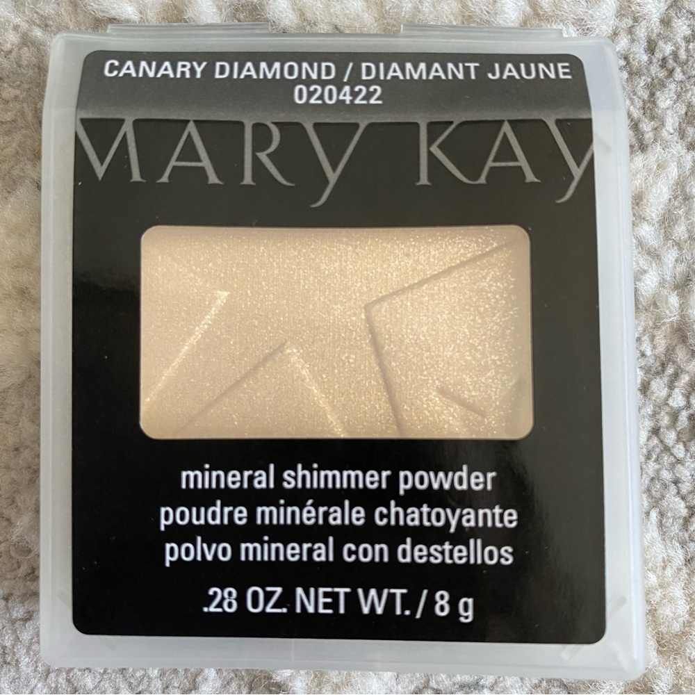 4pc Mary Kay Canary Diamond Shimmer Powder
